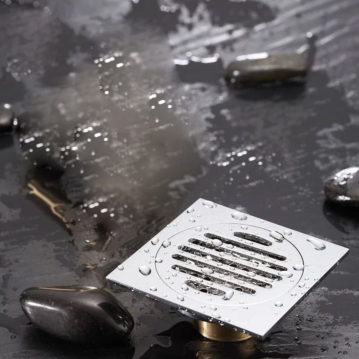 Thoát sàn đồng nguyên chất – Chống hôi, chống tắc, ngăn côn trùng, thoát nước nhanh