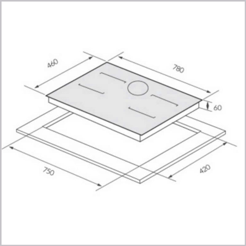 Thông Số Kỹ Thuật Bếp điện từ kết hợp hồng ngoại GrandX GX E738LUX