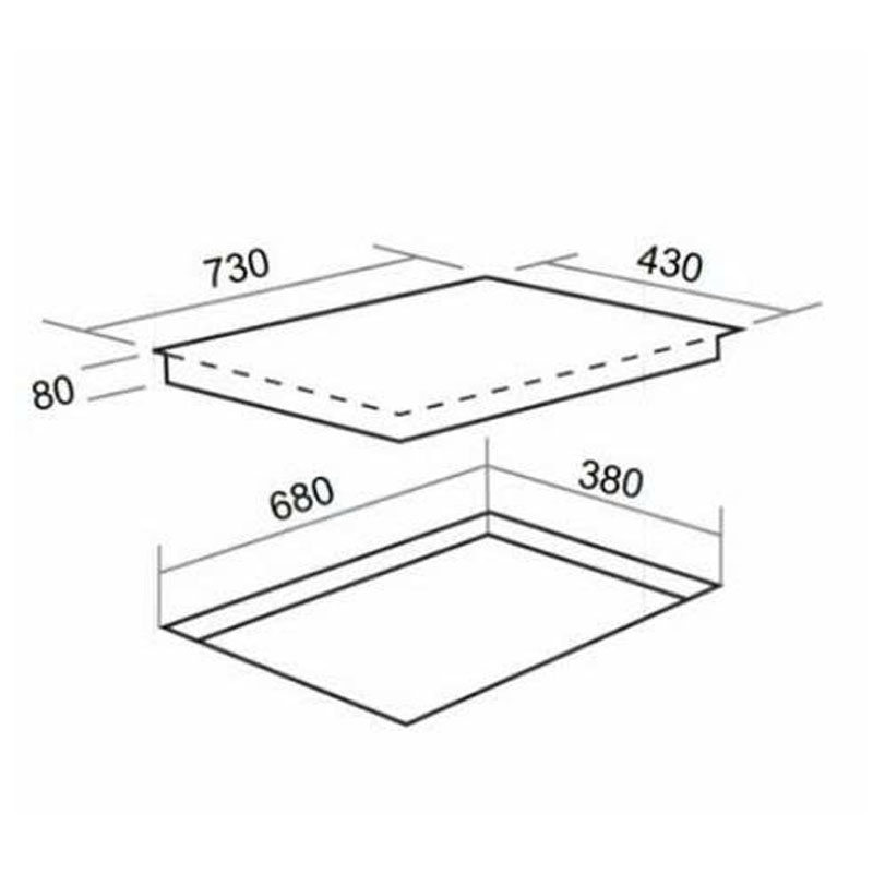 Thông số kỹ thuật Bếp từ đôi Faster FS 386i
