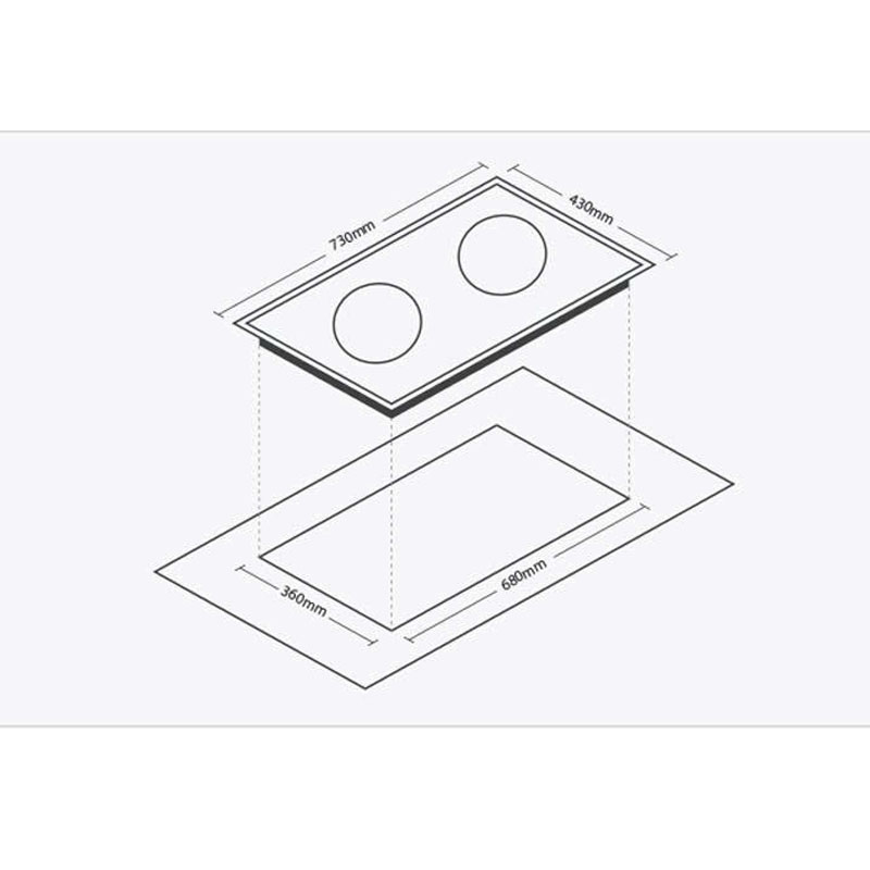 Thông Số Kỹ Thuật Bếp Từ Teady TD-555 DIAMOND