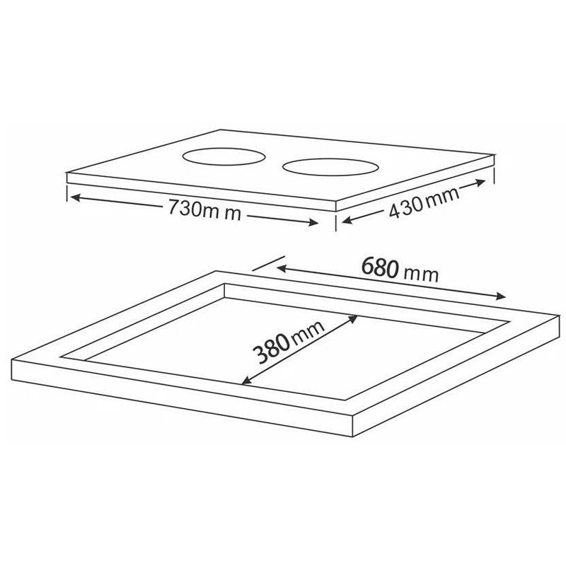 Thông Số Kỹ Thuật Bếp từ TEKA IBC 7322 S