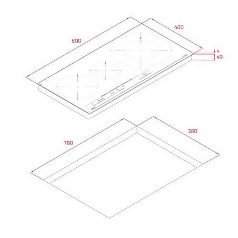 Thông Số Kỹ Thuật Bếp từ TEKA IZC 83620 MST BK