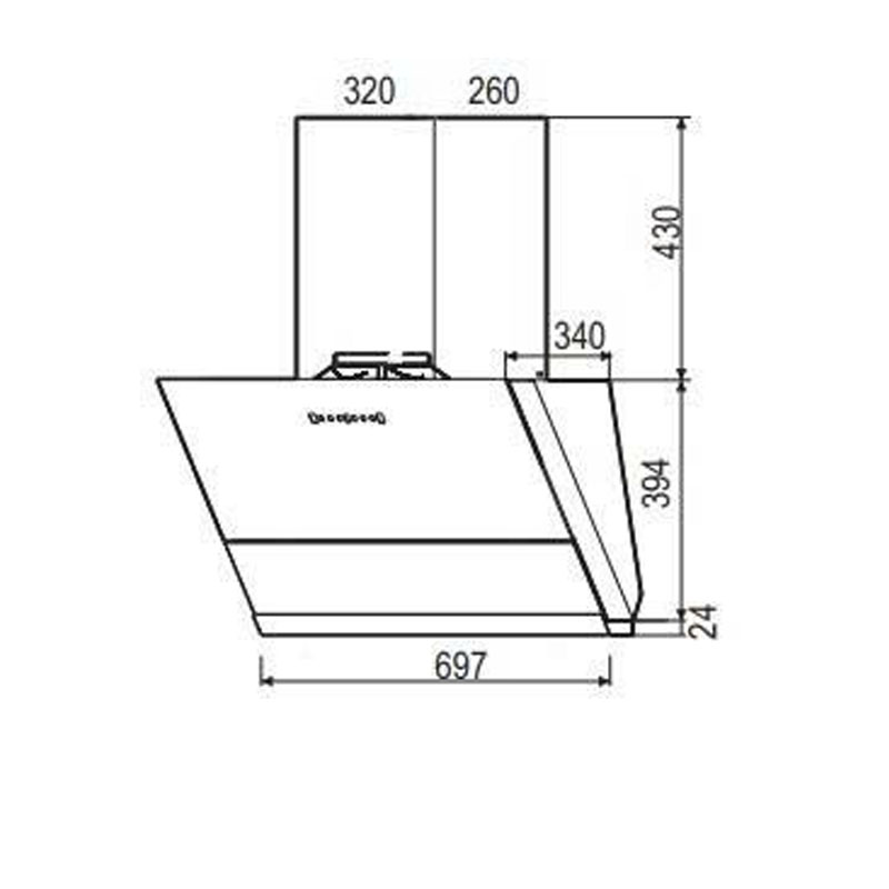 Thông Số Kỹ Thuật Máy Hút Mùi Bauer BC 90MTV