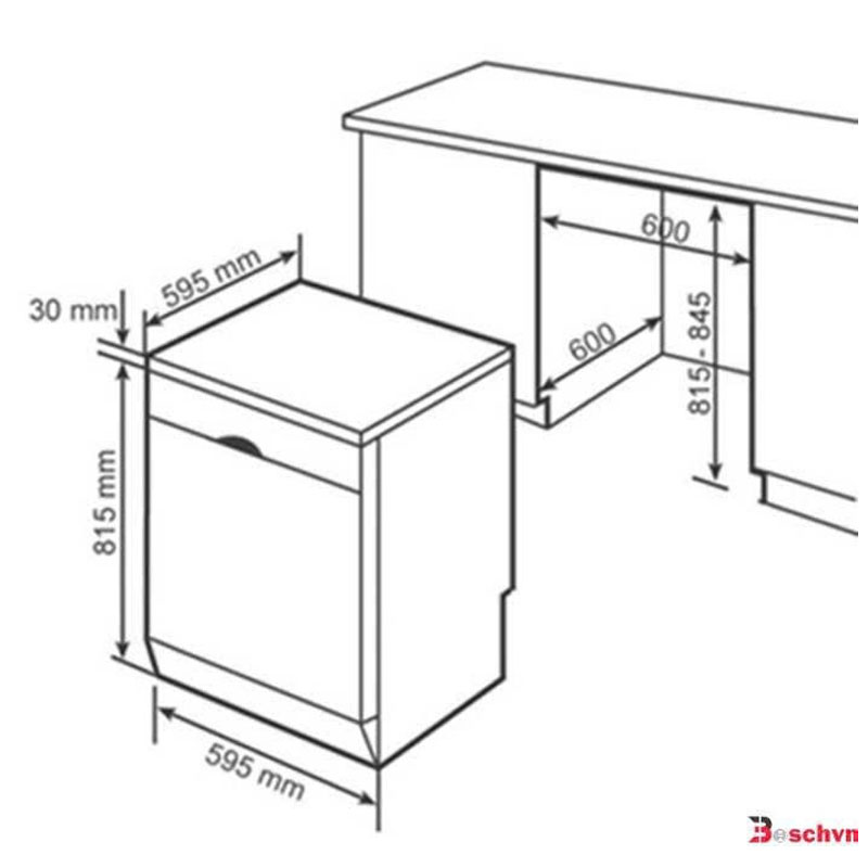 Thông Số Kỹ Thuật Máy Rửa Bát Bosch SMS6ECI11E