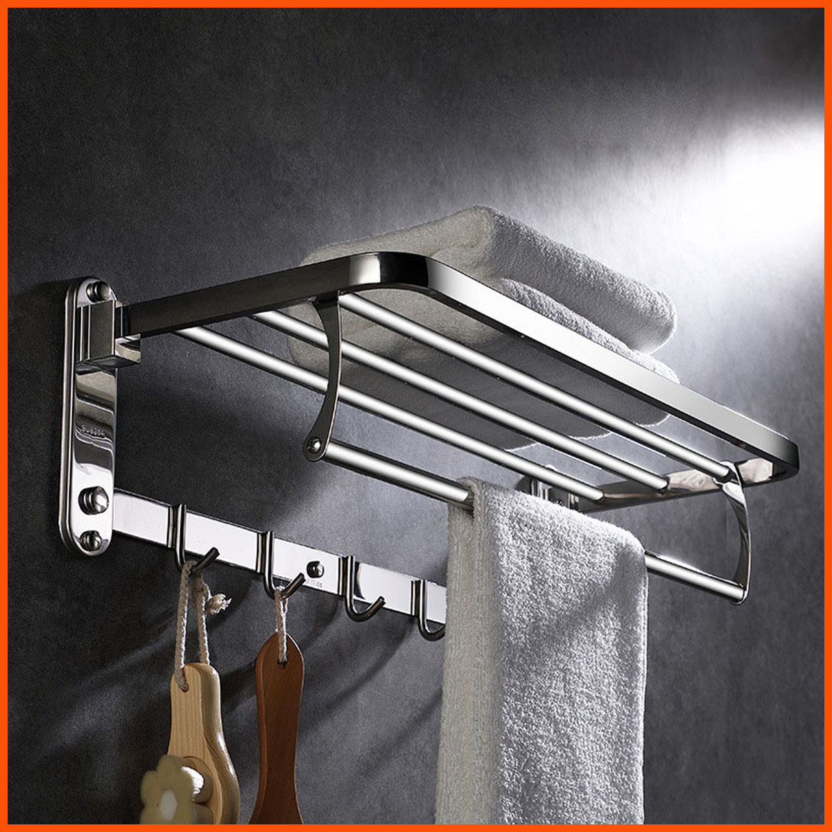 Vắt khăn inox 304 cao cấp – thiết kế tối giản tiện lợi