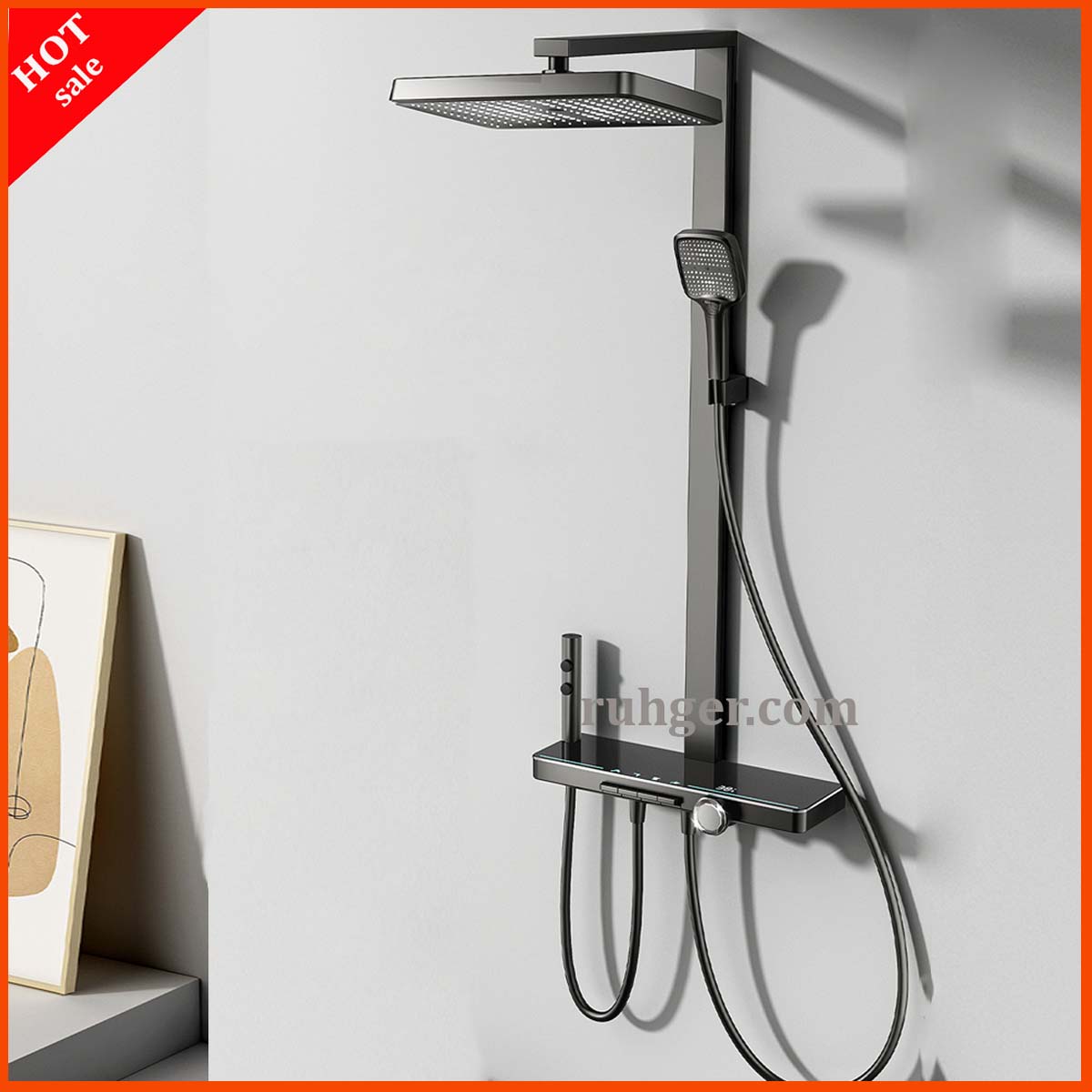 Vòi hoa sen tắm đứng nóng lạnh S709 thiết kế hiện đại