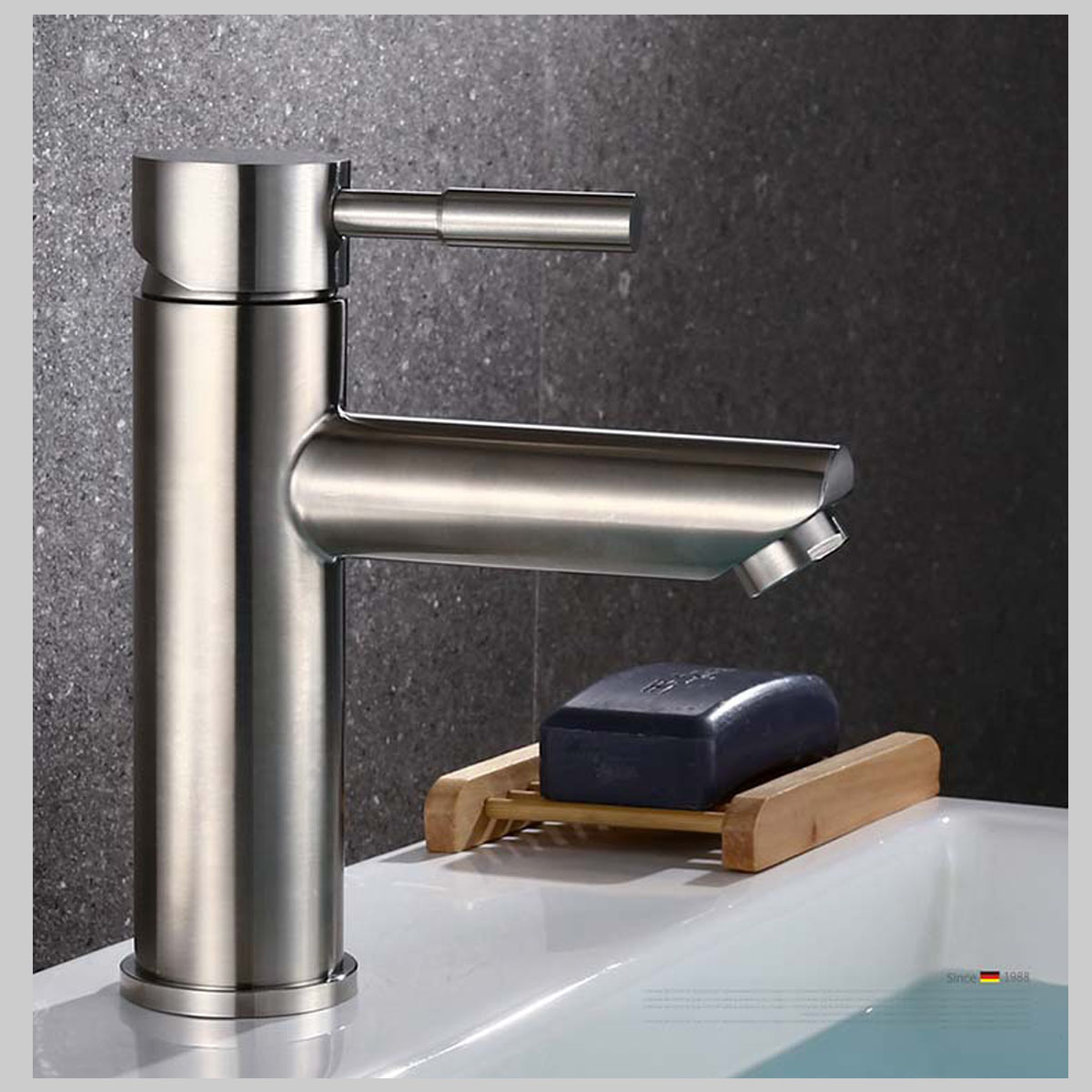 Vòi rửa mặt RGL5001 Lux mạ chrome 3 lớp, tạo bọt, chống gỉ, tiết kiệm nước