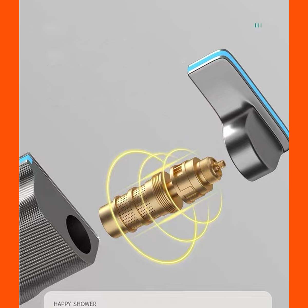 Vòi hoa sen S707 lõi đồng nguyên chất chống rò rỉ