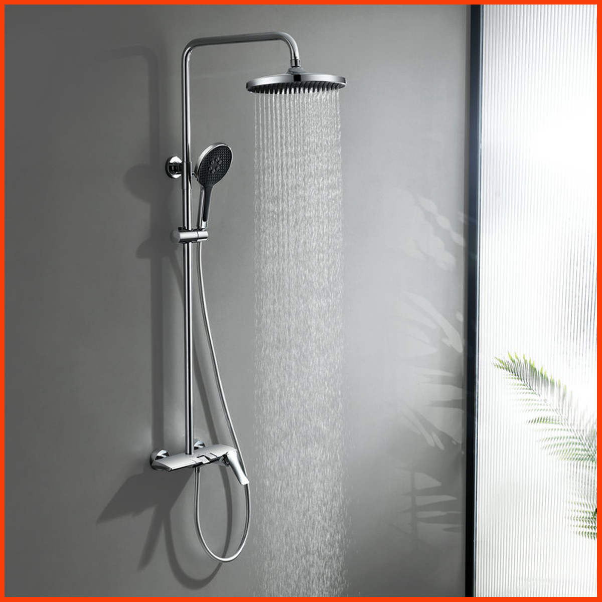 Vòi sen tắm đứng RGL S3006LUX chính hãng, thiết kế sang trọng, chống gỉ sét