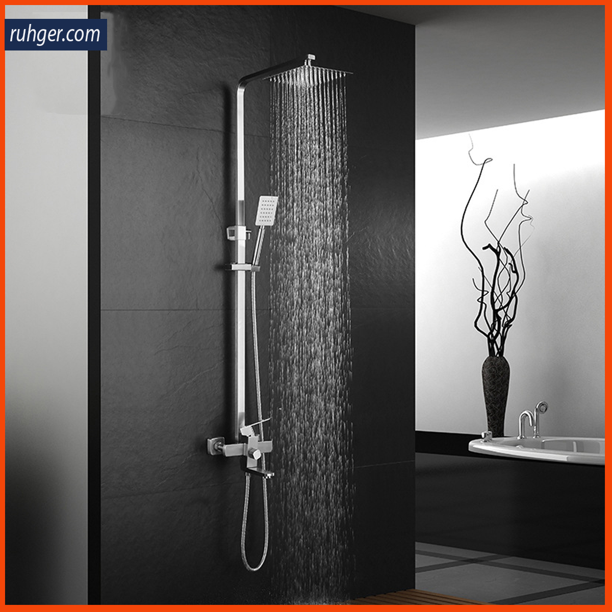 Vòi sen tắm đứng TD3043 INOX 304 loại 1 chính hãng, thiết kế sang trọng, chống gỉ sét