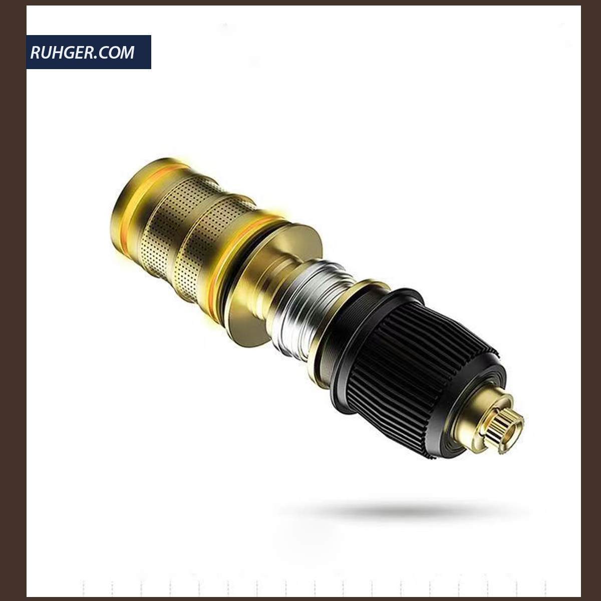 Van điều chỉnh nhiệt độ thông minh của vòi sen KP-9688SMART giúp kiểm soát nhiệt độ chính xác