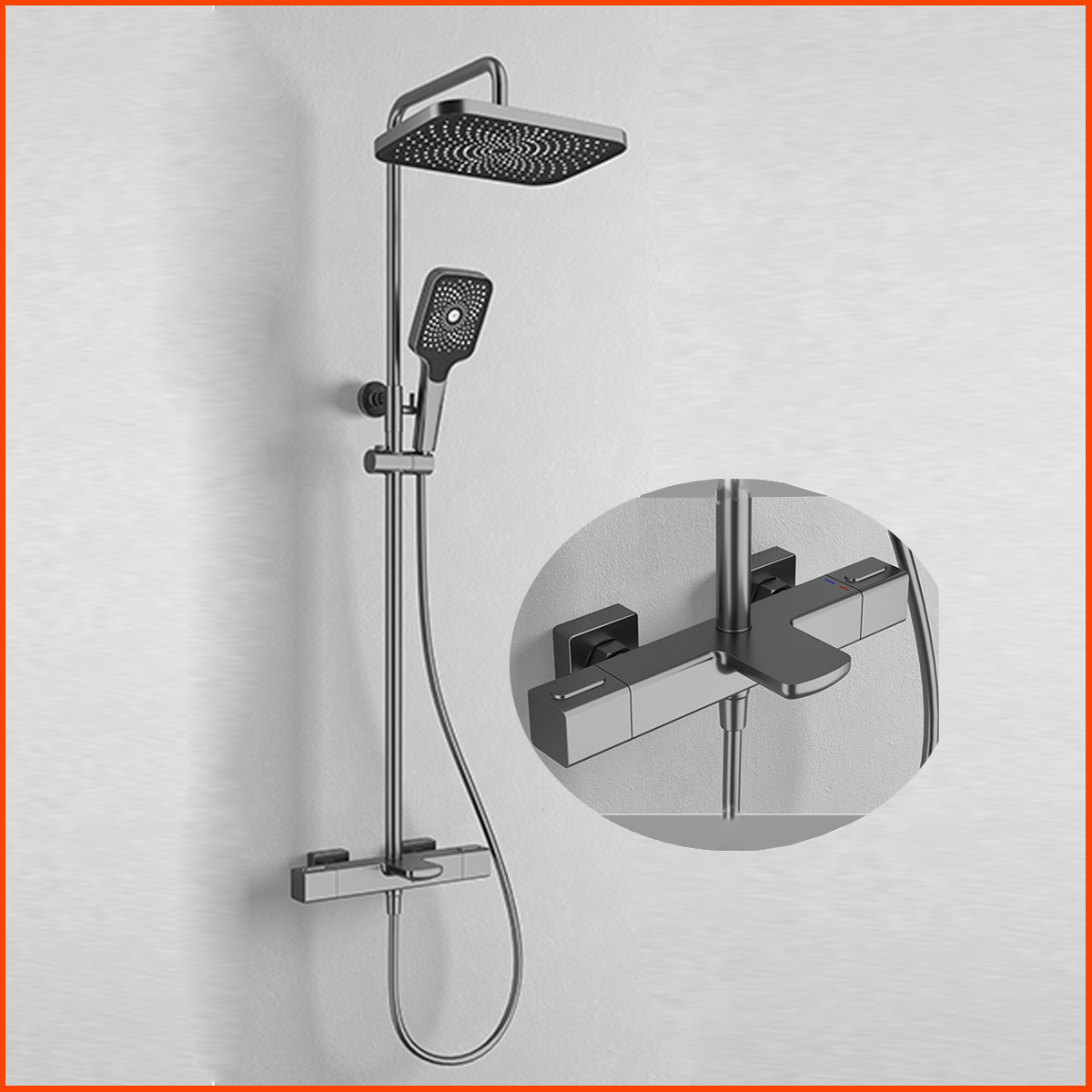 Vòi sen tắm KP8659GM chính hãng – Thiết kế sang trọng, bền bỉ