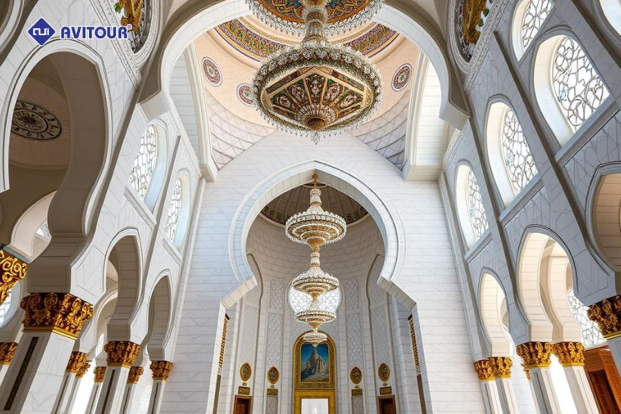 Bí mật bên trong thánh đường Sheikh Zayed, thánh đường Hồi giáo đẹp nhất UAE