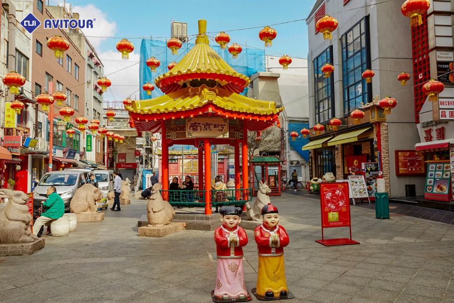 Check-in tháp cảng Kobe Harborland: Biểu tượng ven biển rực rỡ của Kobe