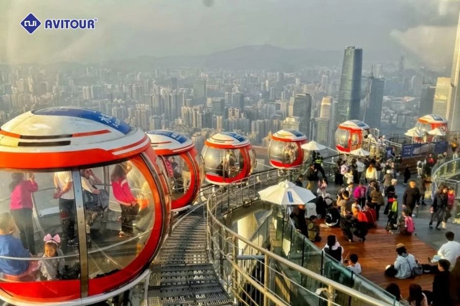 Chinh phục tháp Quảng Châu: Tòa tháp cao thứ ba thế giới