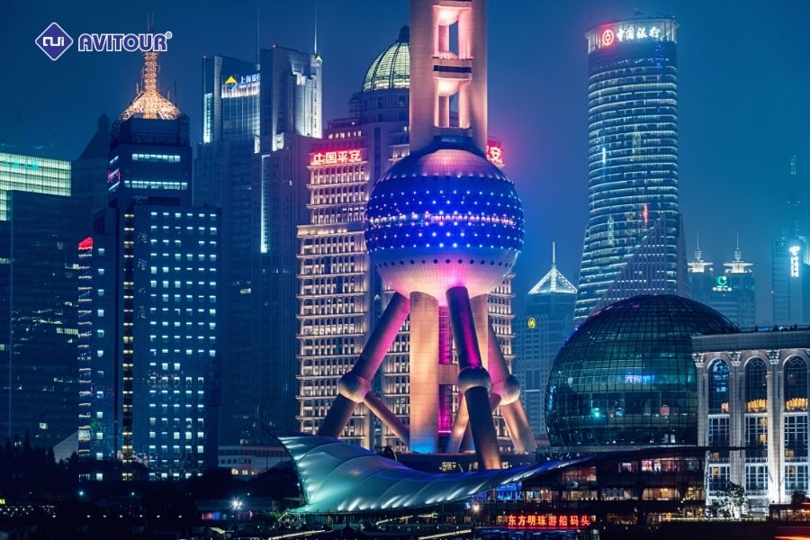 Choáng ngợp trước vẻ đẹp của Thượng Hải về đêm