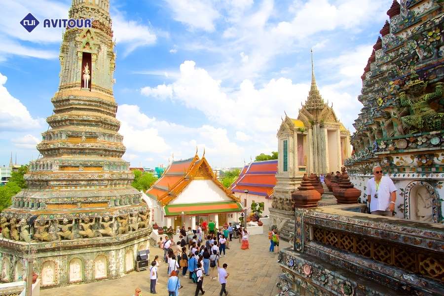 Chùa Wat Arun - Tuyệt tác kiến trúc cổ kính bên dòng sông Chao Phraya