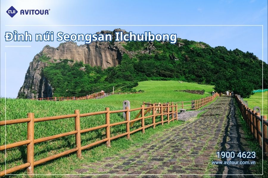 Chuyến đi Hàn Quốc mùa hè 2024: Đỉnh núi Seongsan Ilchulbong