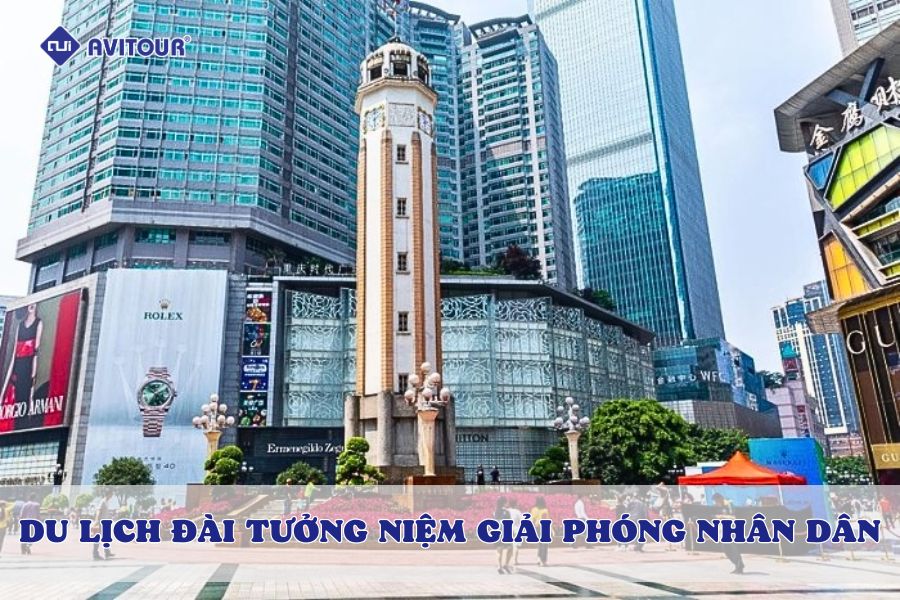 Đài tưởng niệm Giải Phóng Nhân Dân Trùng Khánh - điểm check in thu hút