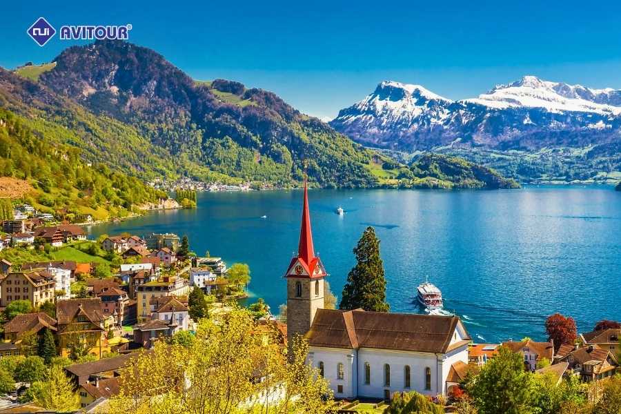 Dạo bước giữa vẻ đẹp thơ mộng của thành phố Lucerne Thụy Sĩ