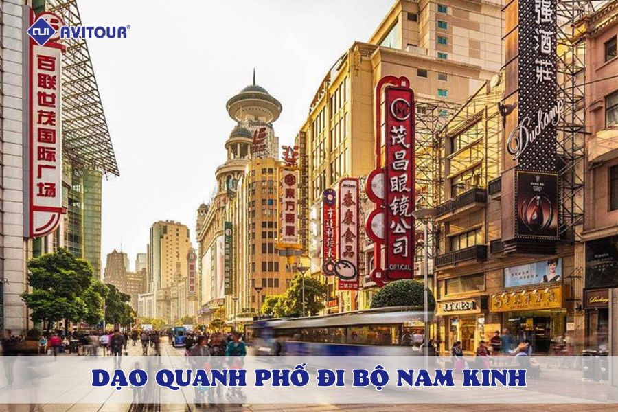 Dạo quanh phố đi bộ Nam Kinh - Trung Hoa đệ nhất lộ