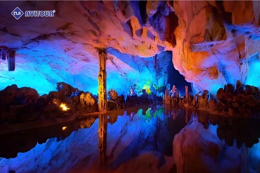 Động Kim Thủy Nham - Báu vật thạch nhũ kỳ ảo giữa lòng Quế Lâm