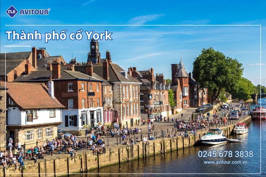 Du lịch Anh Quốc: Tour London - Cardiff - Manchester - Edinburgh - Birmingham - York - London từ Hà Nội 2025