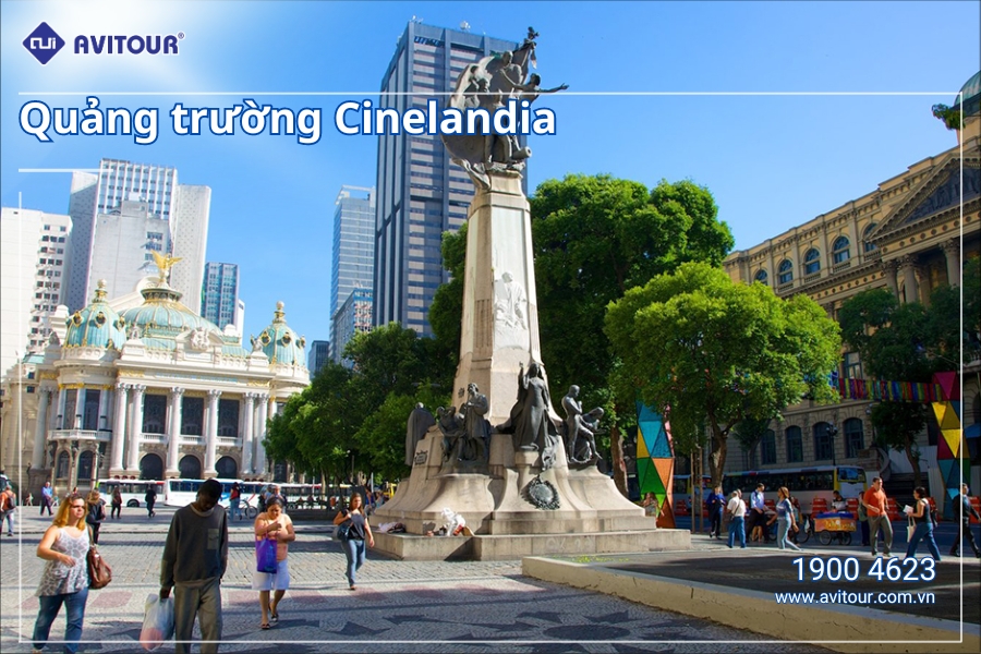 Du Lịch Brazil - Argentina 2024 - Quảng trường Cinelandia