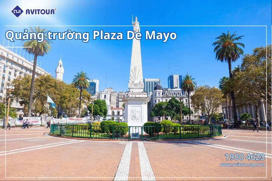 Du Lịch Brazil - Argentina 2024 - Quảng trường Plaza De Mayo