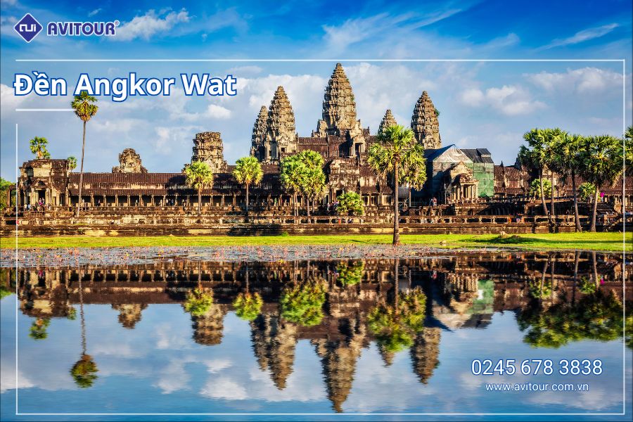 Du lịch Cambodia: Tour Siem Reap - Angkor - Phnompenh - Du thuyền sông bốn mặt - Tham quan Hoàng Cung từ Hà Nội 2025