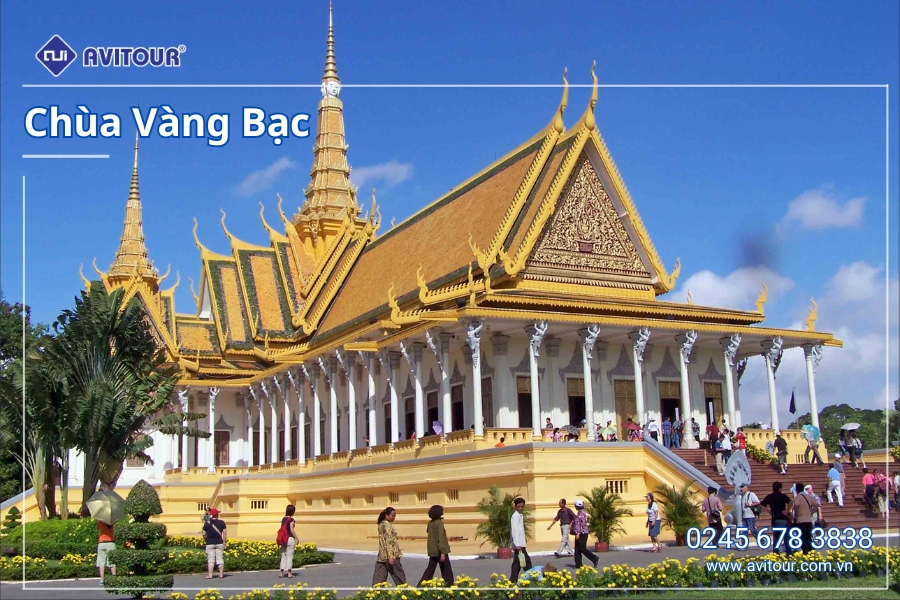 Du lịch Cambodia: Tour Siem Reap - Angkor - Phnompenh - Du thuyền sông bốn mặt - Tham quan Hoàng Cung từ Hà Nội 2025