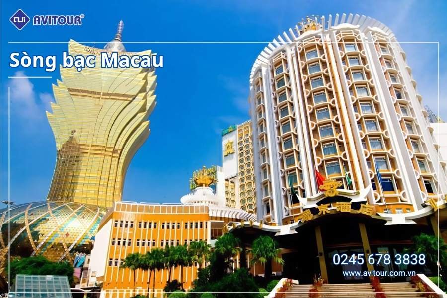 Du Lịch Macao (Tết Âm Lịch 2026): Tour Hà Nội - Macau - Chu Hải