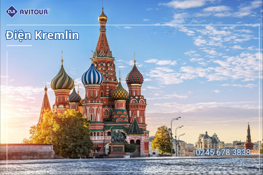 DU LỊCH NƯỚC NGA 2025: MOSCOW - SERGIYEV POSAD - SAINT PETERSBURG