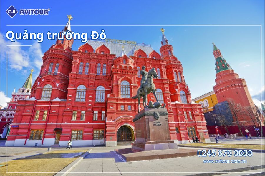 DU LỊCH NƯỚC NGA 2025: MOSCOW - SERGIYEV POSAD - SAINT PETERSBURG