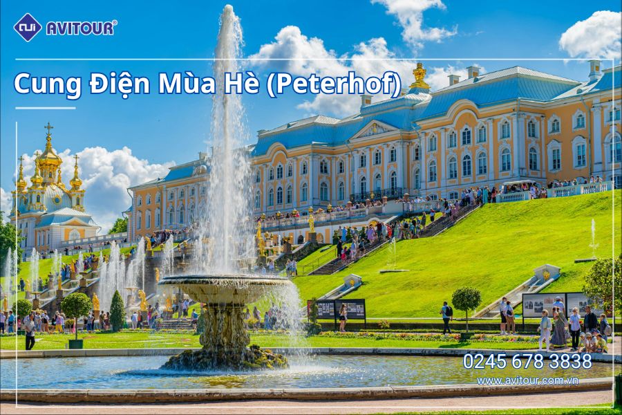 DU LỊCH NƯỚC NGA 2025: MOSCOW - SERGIYEV POSAD - SAINT PETERSBURG