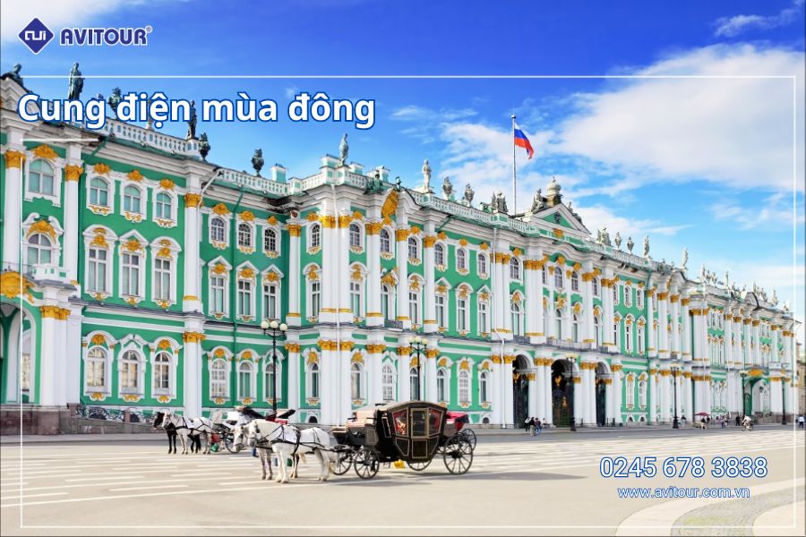 DU LỊCH NƯỚC NGA 2025: MOSCOW - SERGIYEV POSAD - SAINT PETERSBURG
