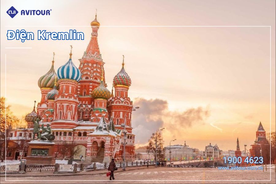 Du lịch Nước Nga vĩ đại 2024: Điện Kremlin