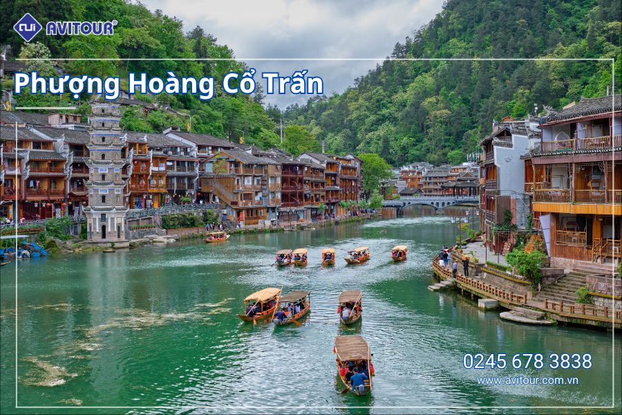 Du lịch Trung Quốc 5N4Đ: Tour Ân Thi - Phượng Hoàng Cổ Trấn - Trương Gia Giới từ Hà Nội 2025