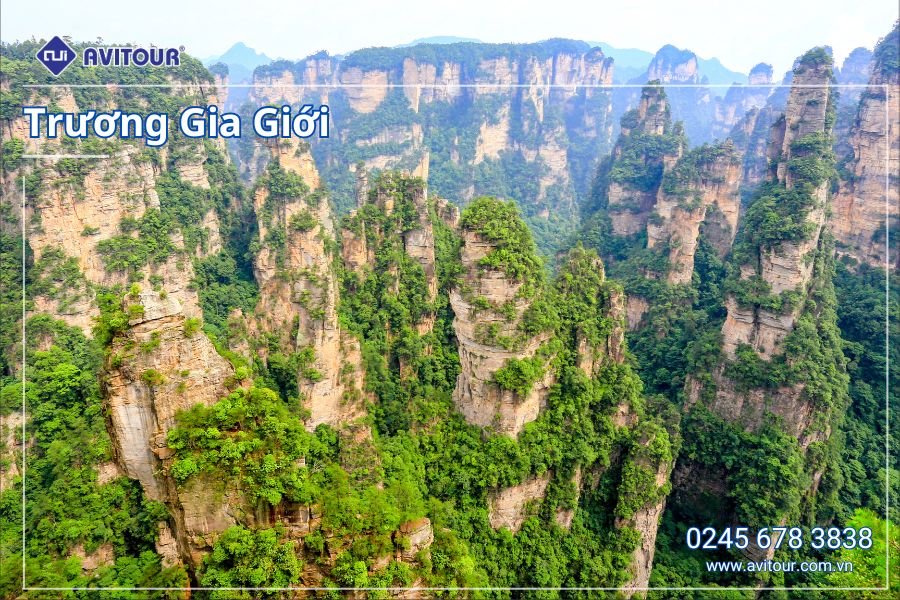 Du lịch Trung Quốc 5N4Đ: Tour Ân Thi - Phượng Hoàng Cổ Trấn - Trương Gia Giới từ Hà Nội 2025