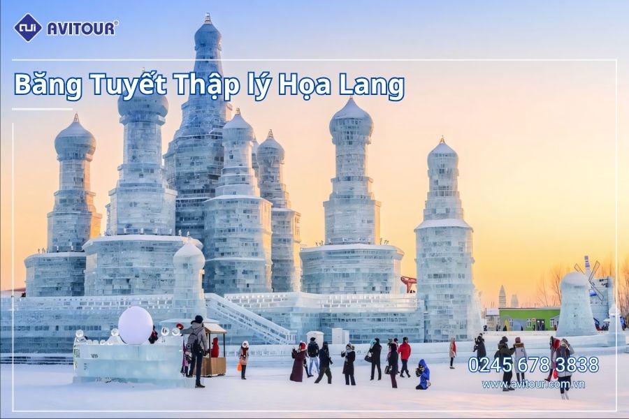 Du Lịch Trung Quốc (Tết Dương Lịch): Tour Cáp Nhĩ Tân - Khu Trượt Tuyết Yabuli - Làng Tuyết Hương - Thế Giới Băng Tuyết