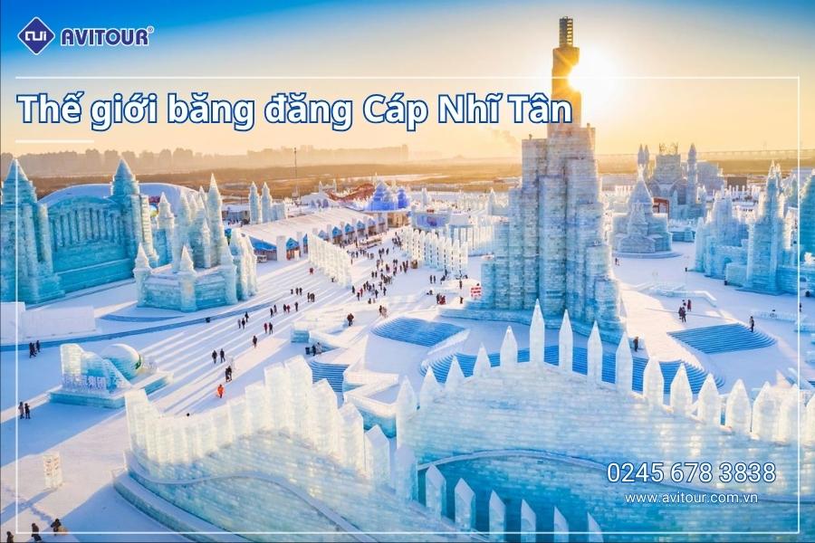 Du Lịch Trung Quốc (Tết Dương Lịch): Tour Cáp Nhĩ Tân - Làng Tuyết Hương - Trượt Tuyết Trường Xuân