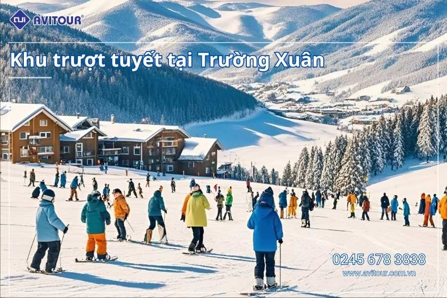 Du Lịch Trung Quốc (Tết Dương Lịch): Tour Cáp Nhĩ Tân - Làng Tuyết Hương - Trượt Tuyết Trường Xuân