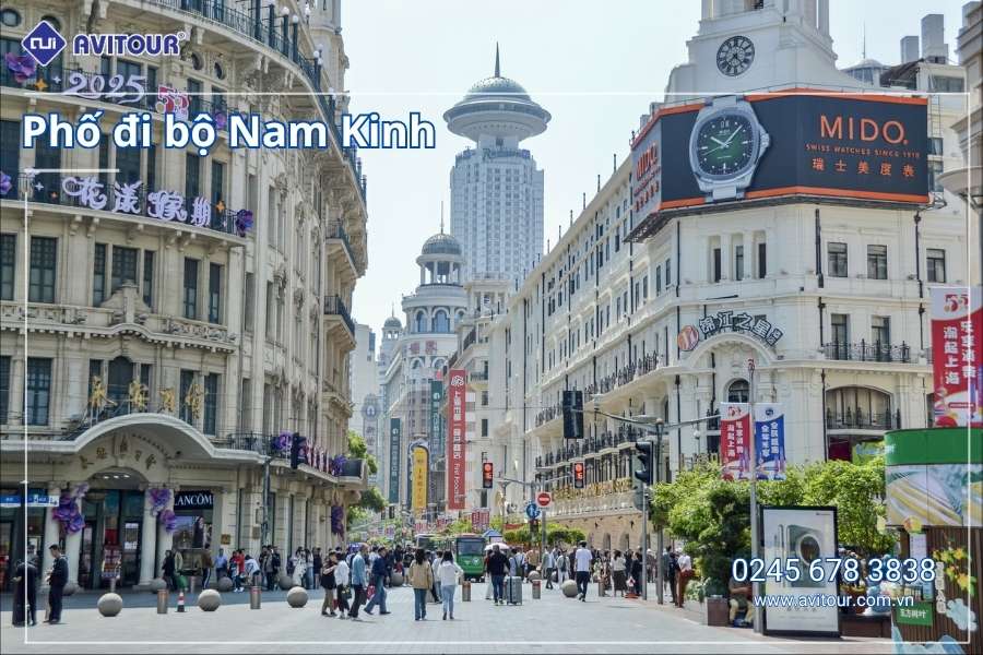 Du Lịch Trung Quốc: Tour Thượng Hải - Nam Kinh - Hàng Châu - Ô Trấn Từ Hà Nội