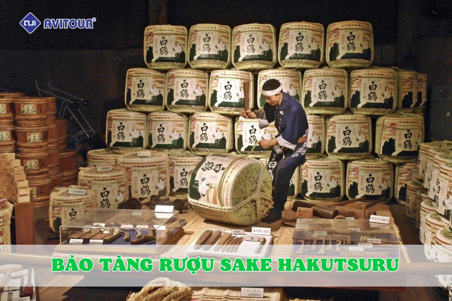 Ghé thăm bảo tàng rượu Sake Hakutsuru có tuổi đời hơn 200 năm tại Nhật