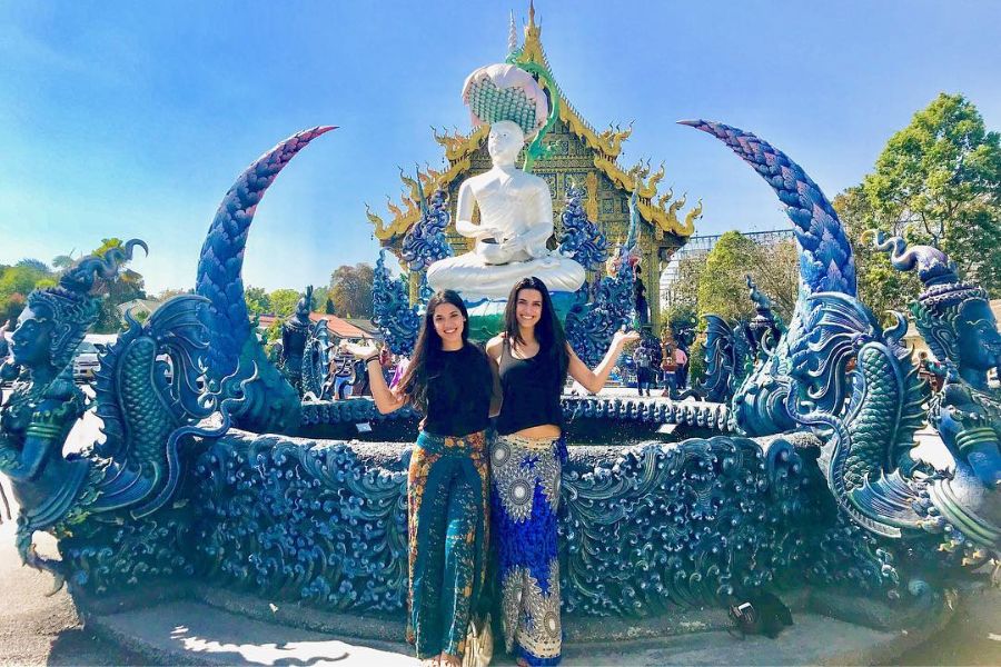 Ghé thăm "cực phẩm" Chùa Xanh Thái Lan