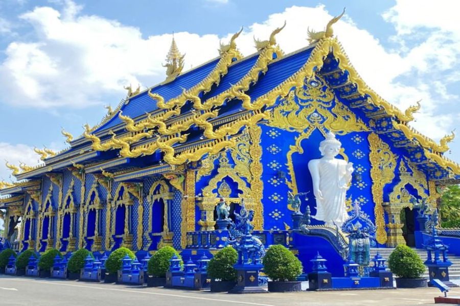 Ghé thăm "cực phẩm" Chùa Xanh Thái Lan