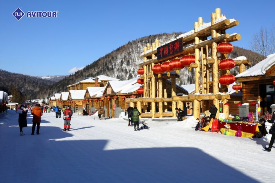 Ghé thăm Tuyết Hương - Làng tuyết Cáp Nhĩ Tân đẹp nhất