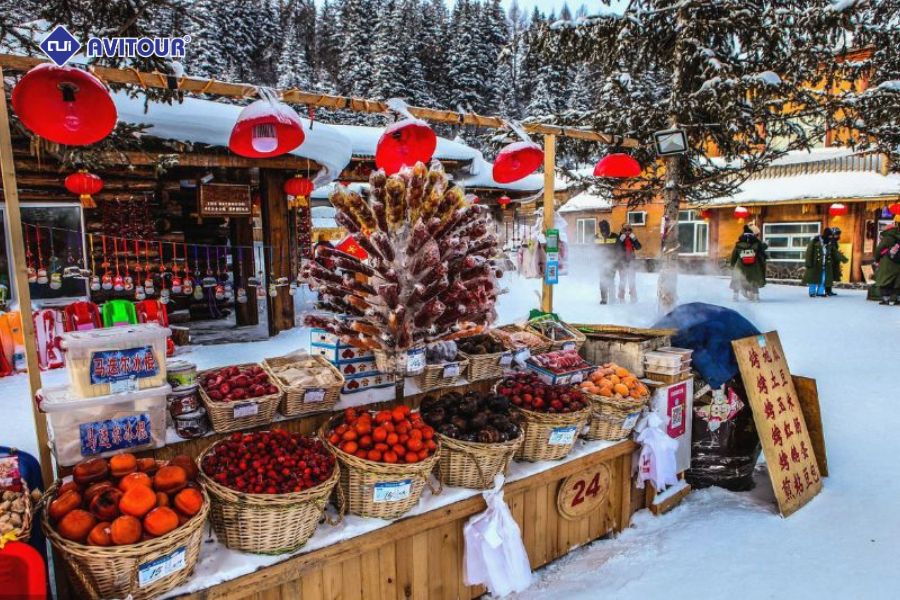 Ghé thăm Tuyết Hương - Làng tuyết Cáp Nhĩ Tân đẹp nhất