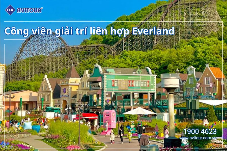 Ghé thăm “xứ sở Kim chi” Hàn Quốc: Công viên giải trí  liên hợp Everland