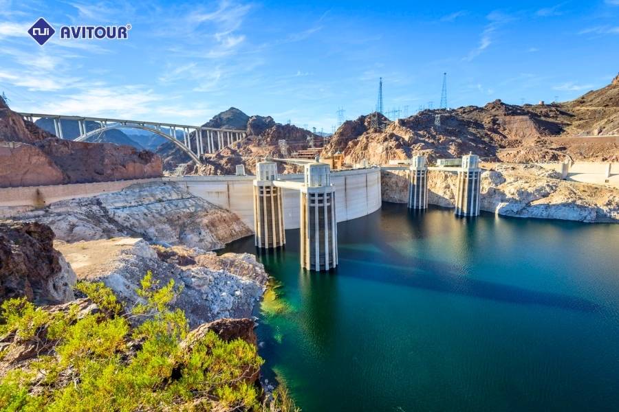 Góc nhìn choáng ngợp từ đập thuỷ điện Hoover Dam